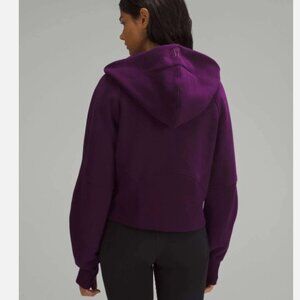 lululemon SCUBA OVERSIZED HALF ZIP HOODIE IN DRAMATIC MAGENTA SZ M/L
